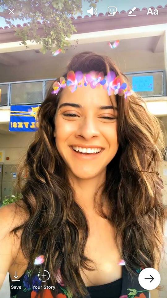 Insta Stories: filtry twarzy