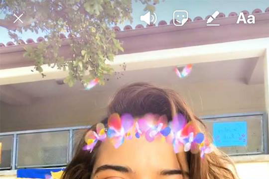 Insta Stories: filtry twarzy