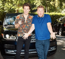 Harry Styles w „Carpool Karaoke” Jamesa Cordena