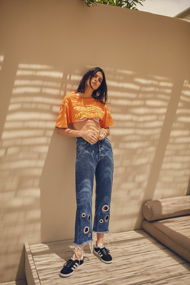 Kendall Jenner w kampanii Kendall + Kylie lato 2017