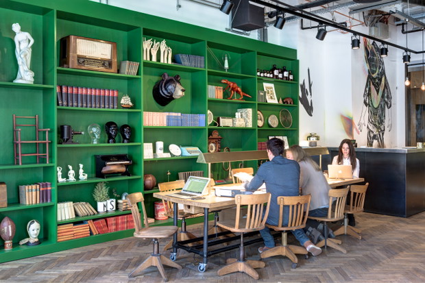 Przestrzeń co-workingowa Mindspace w Berlinie