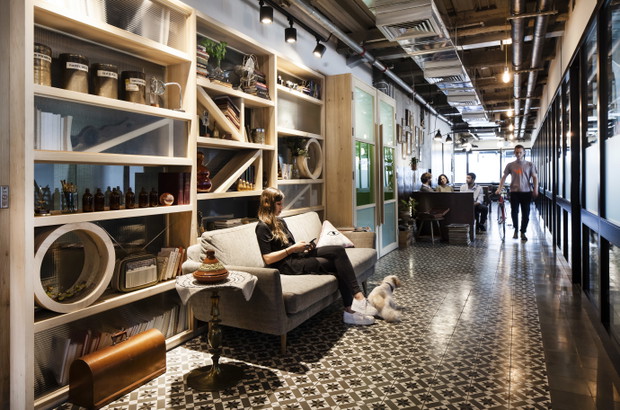 Przestrzeń co-workingowa Mindspace w Tel Awiwie
