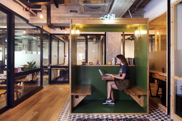 Przestrzeń co-workingowa Mindspace w Tel Awiwie