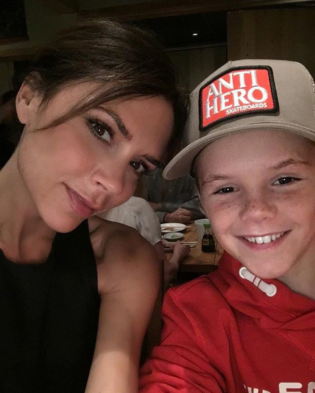 Victoria Beckham i Cruz Beckham