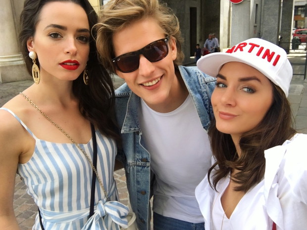 Jakob Kosel w kampanii „L’aperitivo Italiano Sabriny Pilewicz
