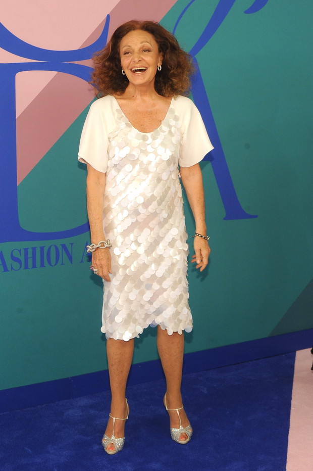 Gwiazdy na gali CFDA Fashion Awards 2017 - Diane von Furstenberg