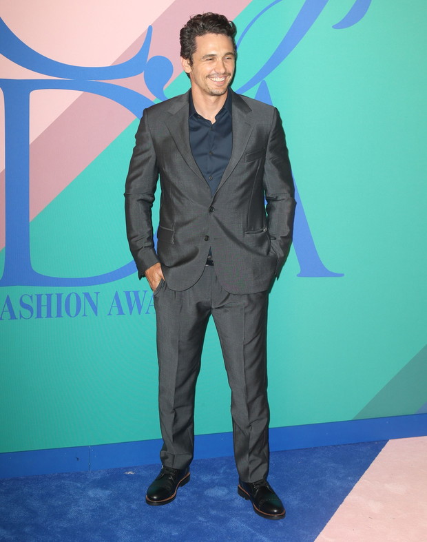 Gwiazdy na gali CFDA Fashion Awards 2017 - James Franco
