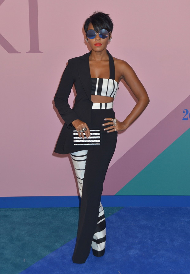 Gwiazdy na gali CFDA Fashion Awards 2017 - Janelle Monae