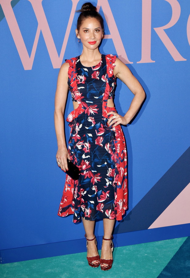 Gwiazdy na gali CFDA Fashion Awards 2017 - Olivia Munn