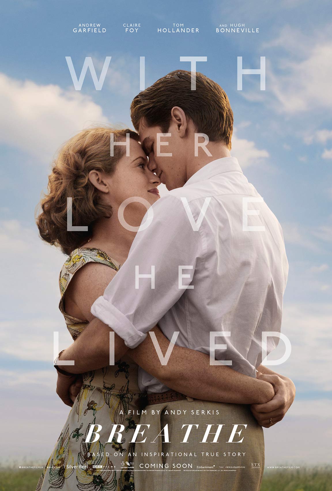 „Breathe” - nowy film z Andrew Garfieldem i Claire Foy w rolach głównych
