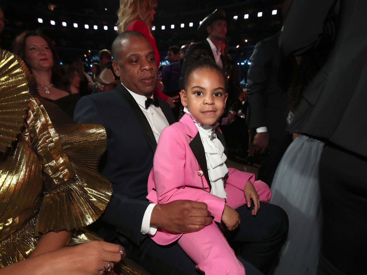 Blue Ivy z ojcem, Jayem Z