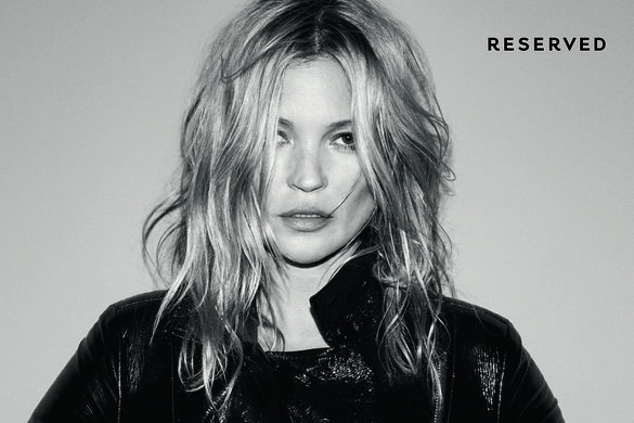 Kate Moss w kampanii Reserved jesień-zima 2017
