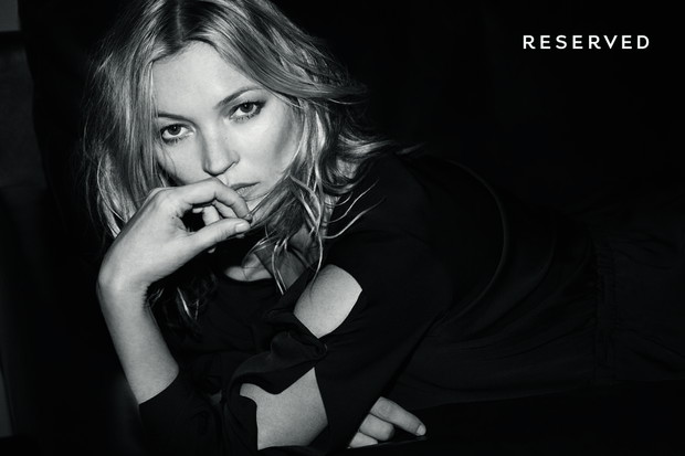 Kate Moss w kampanii Reserved jesień-zima 2017