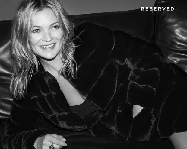 Kate Moss w kampanii Reserved jesień-zima 2017
