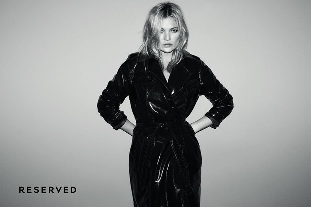 Kate Moss w kampanii Reserved jesień-zima 2017