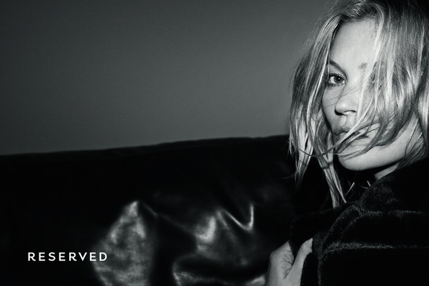 Kate Moss w kampanii Reserved jesień-zima 2017