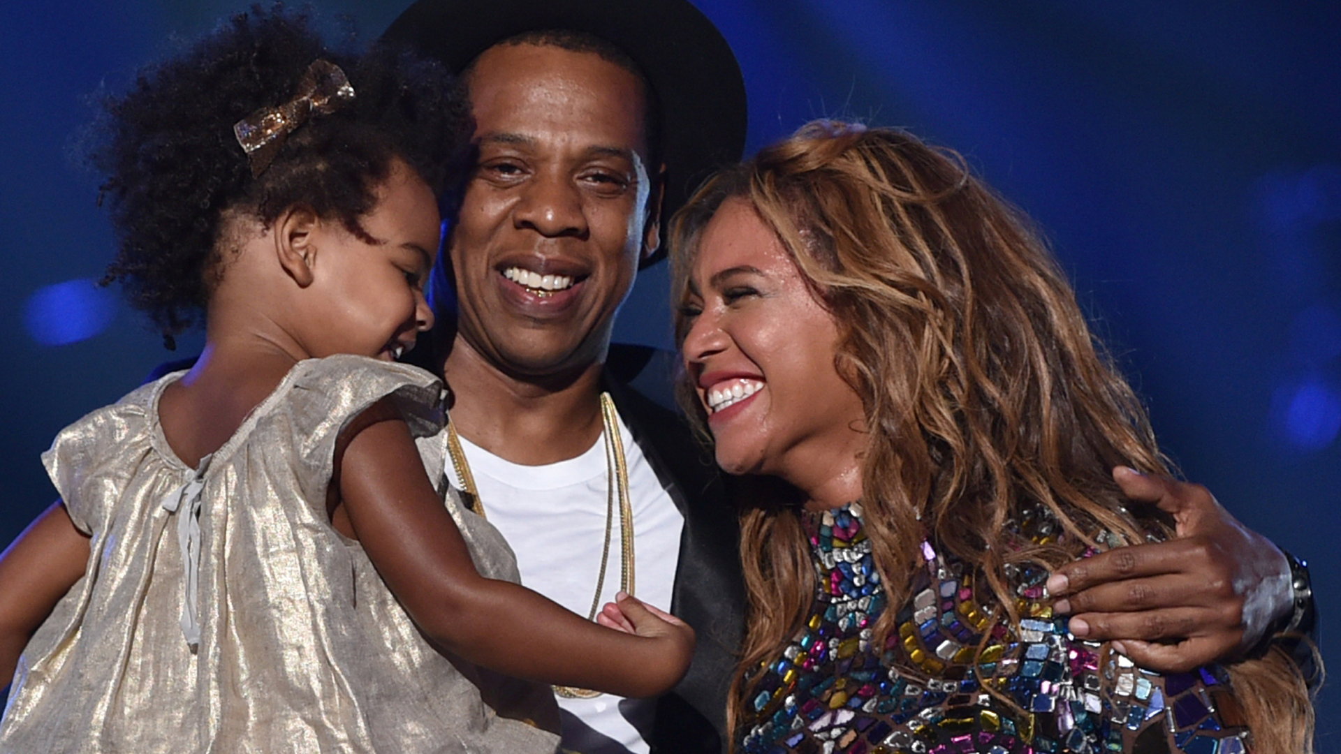 Blue Ivy Carter, Jay Z, Beyonce
