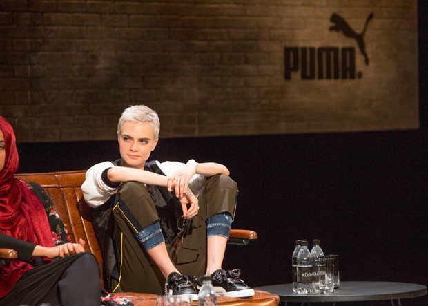 Cara Delevingne i Puma dla kobiet w sprawie kobiet