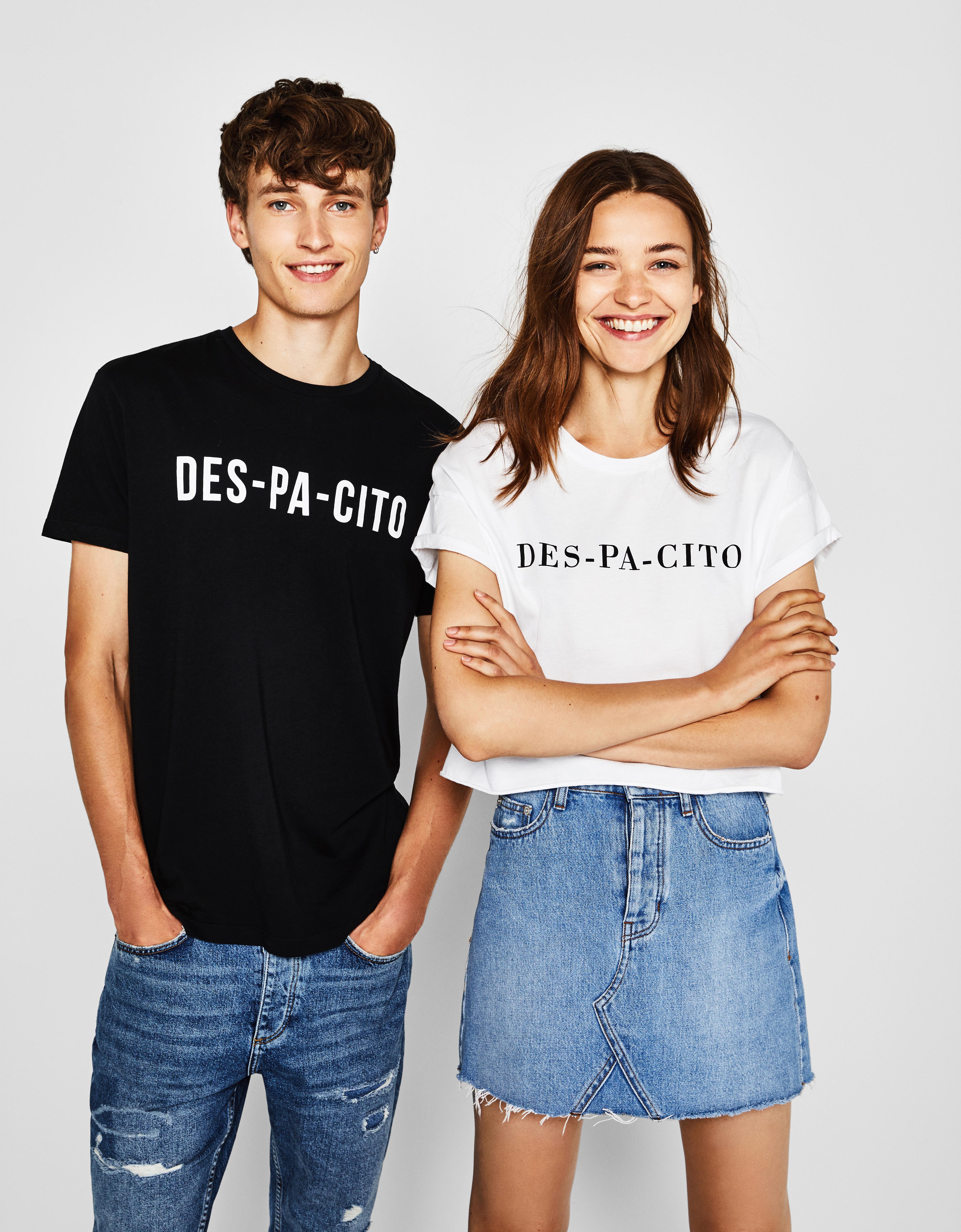 Koszulki i body inspirowane hitem „Despacito" w Bershka