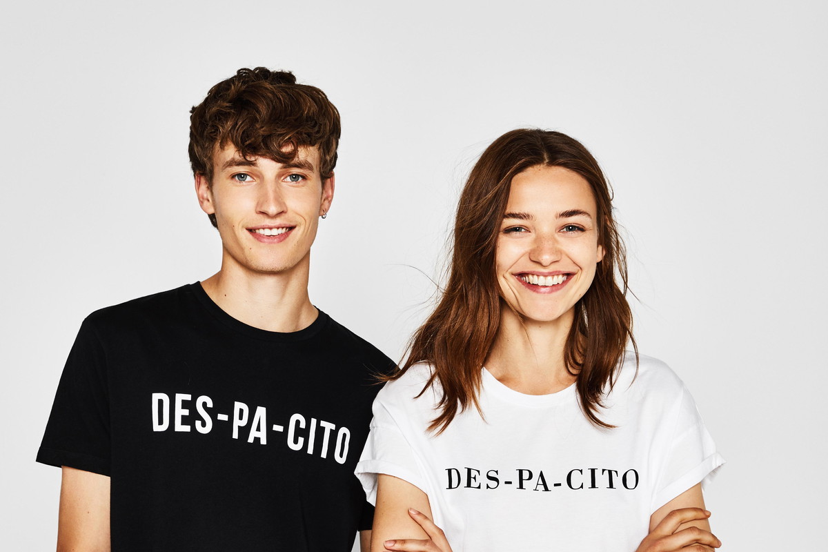 Koszulki i body inspirowane hitem „Despacito" w Bershka