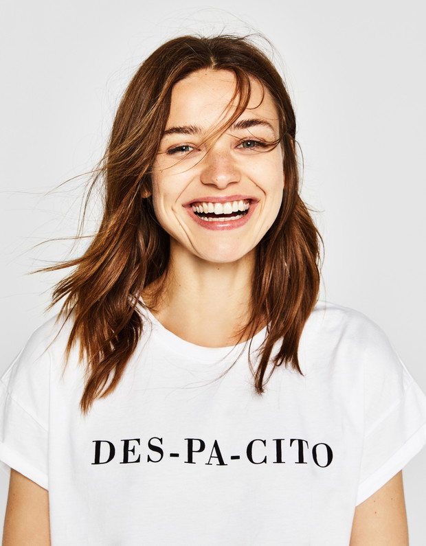 Koszulki i body inspirowane hitem „Despacito w Bershka