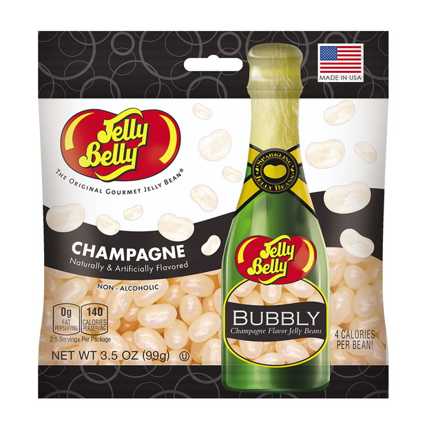 Fasolki marki Jelly Belly o smaku szampana