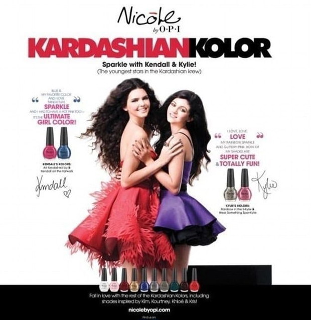 W 2013 roku zarobiła 100 tysięcy dolarów, kiedy marka OPI wypuściła kolekcję lakierów sygnowaną przez Kylie i Kendall.