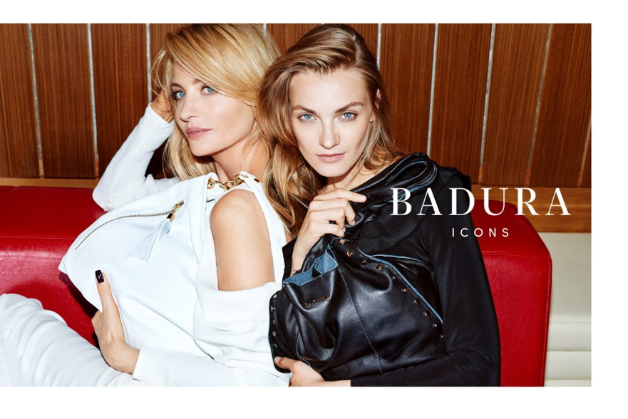 Aneta Kręglicka i Anna Jagodzińska w kampanii Badura Icons jesień-zima 2017/18