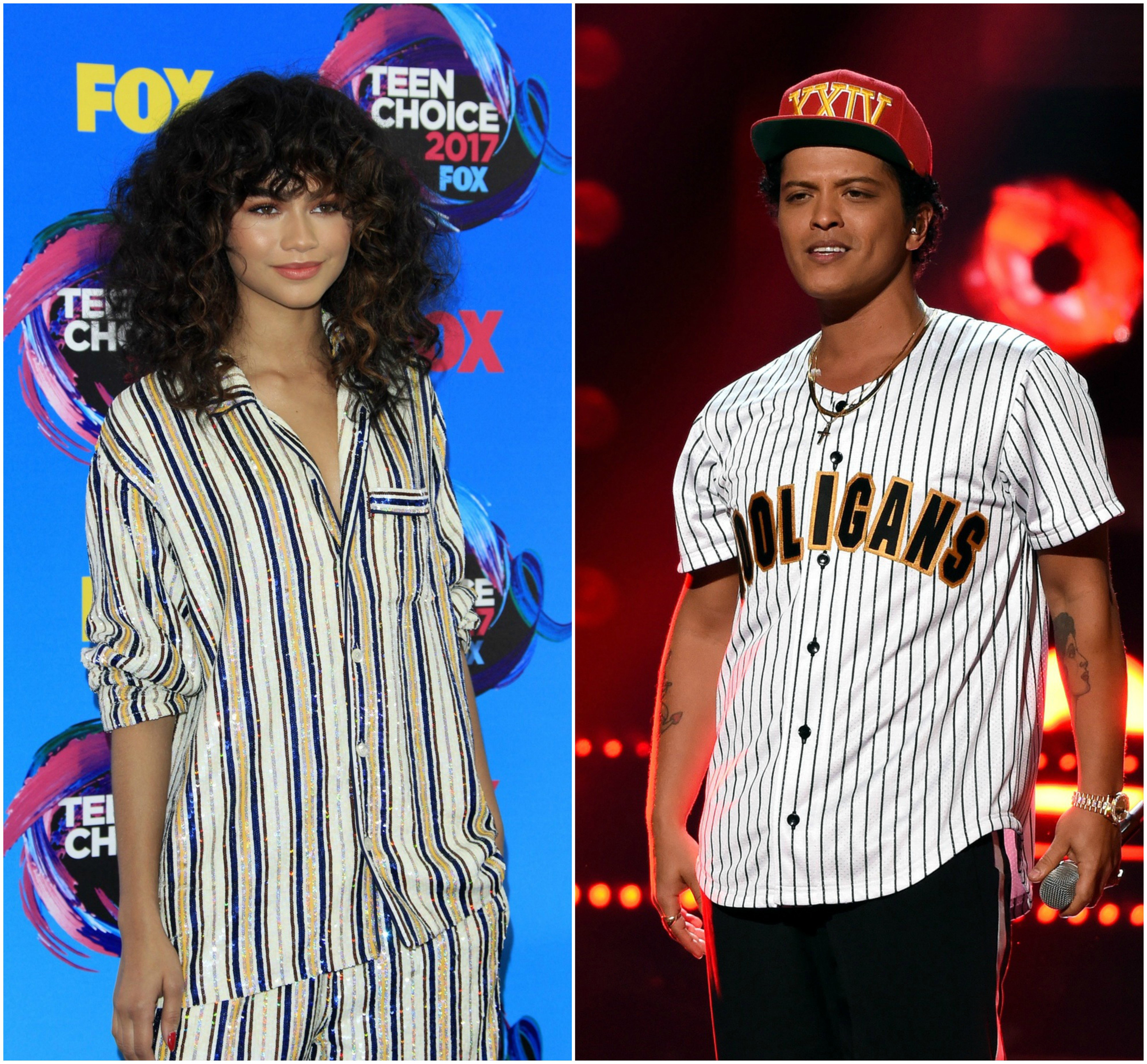 Zendaya w nowym teledysku „Versace On The Floor” Bruno Marsa