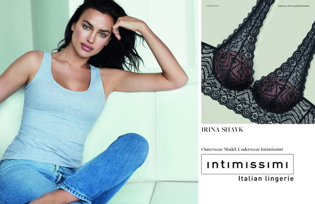 Irina Shayk, Ella Mills, Dakota Johnson i Ana Ivanovic w nowej kampanii Intimissimi