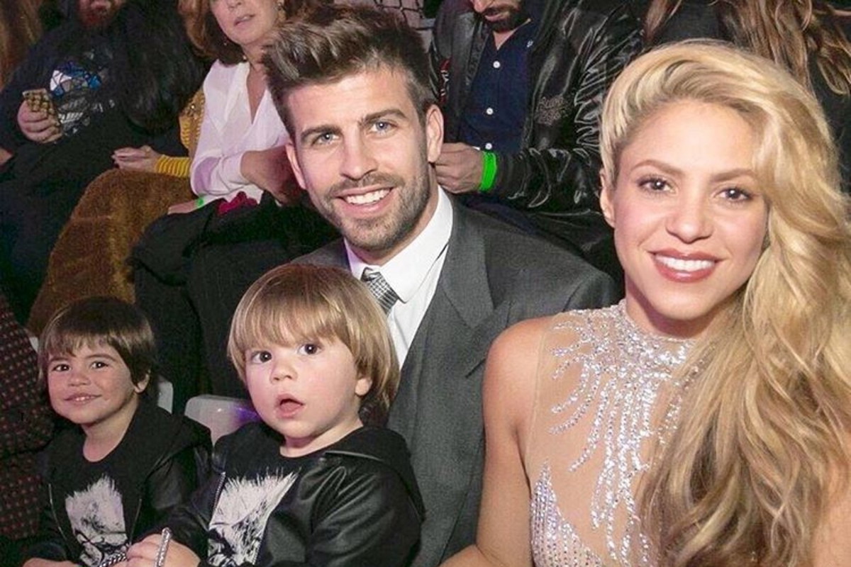 Shakira i Gerard Piqué z synami