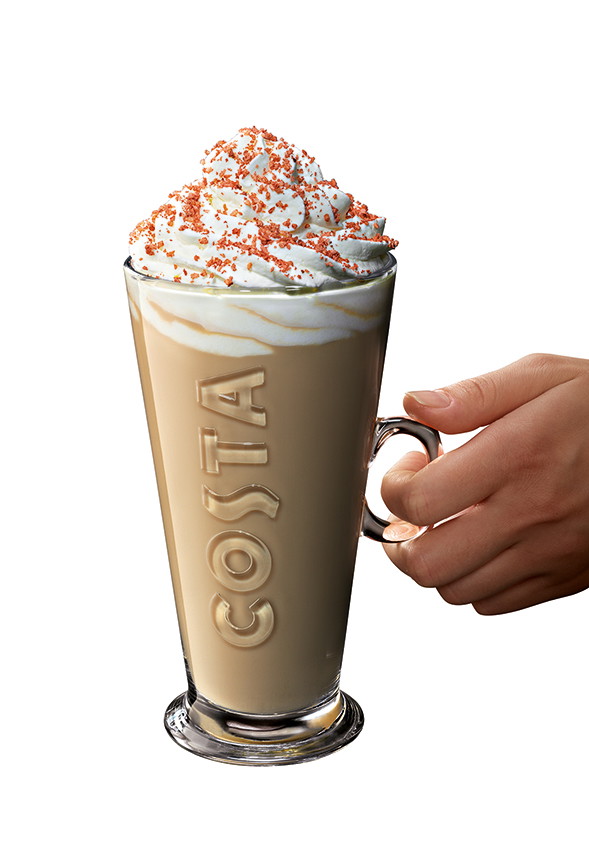 Costa Coffee Kawy Cieple Coconut Latte