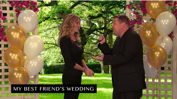 James Corden i Julia Roberts - „My best friend’s wedding”