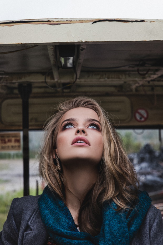 Karolina Pisarek z Avant Models w kampanii Just Paul