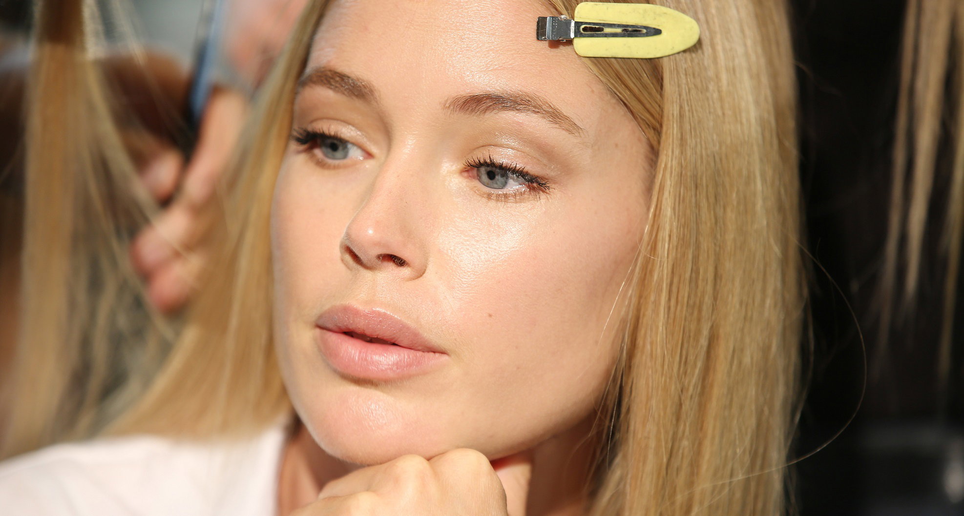 Versace show, Backstage, Spring Summer 2017, Milan Fashion Week, Italy - 23 Sep 2016