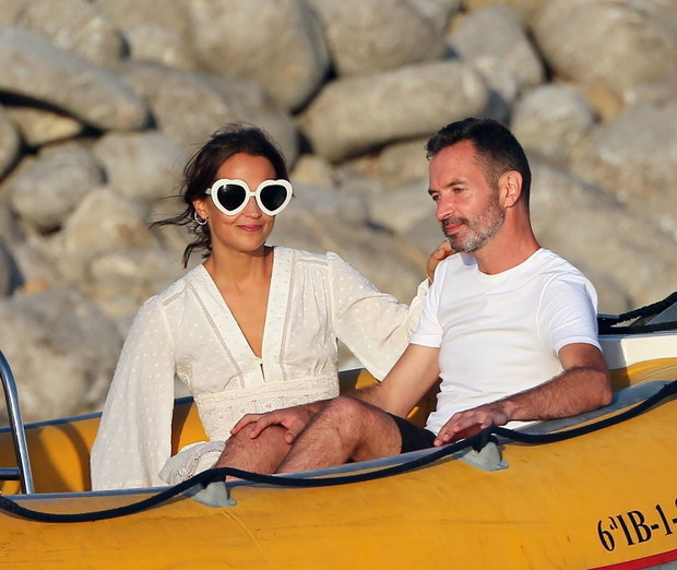 Alicia Vikander dzień przed ślubemz Michaelem Fassbenderem