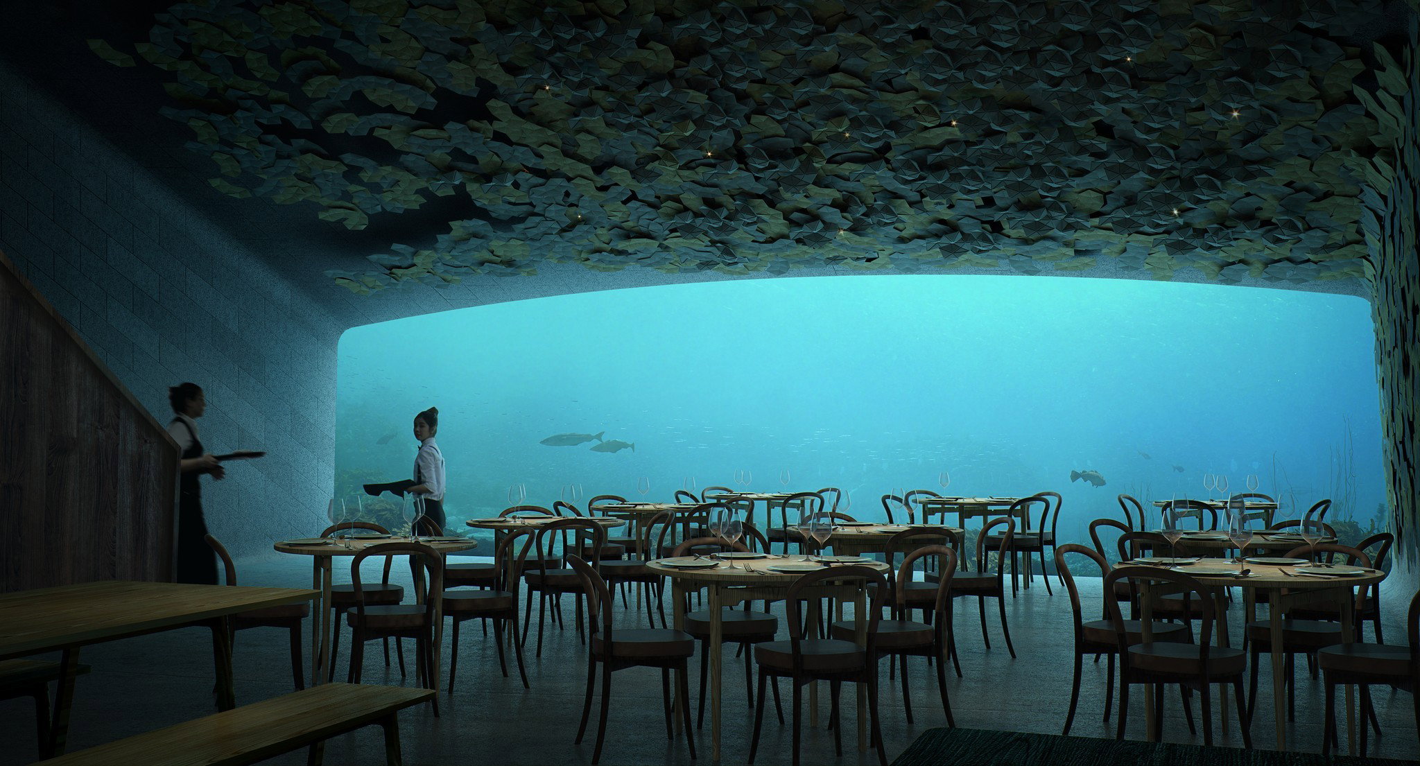 Firma Snøhetta zaprojektowała pierwszą podwodną restaurację