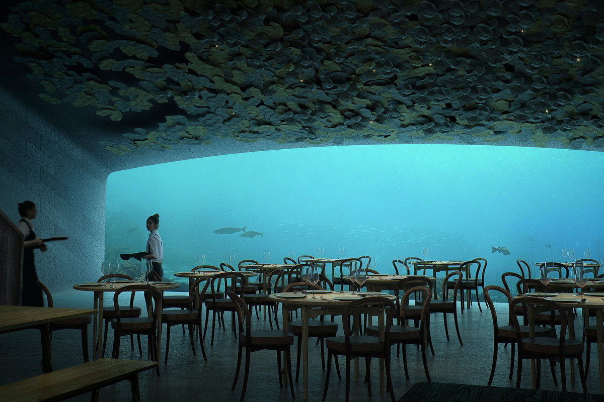 Firma Snøhetta zaprojektowała pierwszą podwodną restaurację