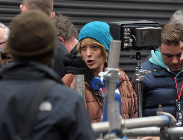 Blake Lively na planie filmu „The Rhythm Section