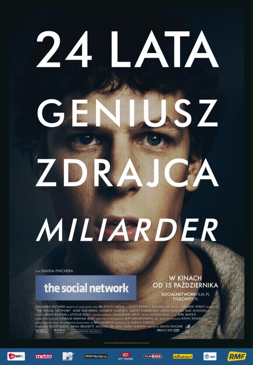 „The Social Network” (2010), reż. David Fincher