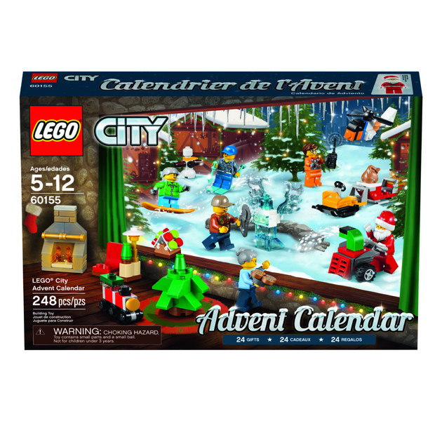 Kalendarz adwentowy Lego City, ok. 100 zł