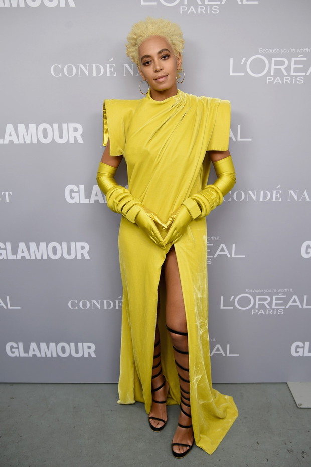Solange - tytuł Glamour Women od The Year 2017 w kategorii Artist