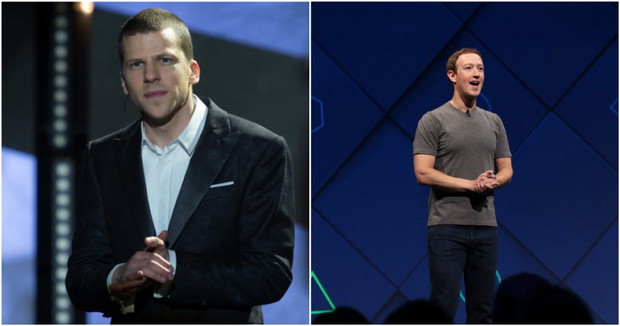 JESSE EISENBERG JAKO MARK ZUCKERBERG