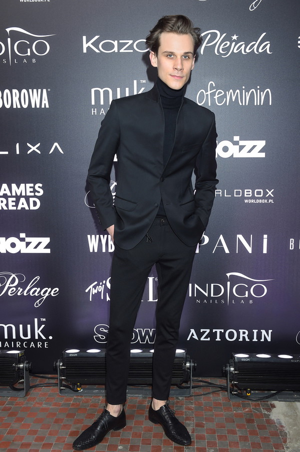 Marcel Sabat na pokazie Roberta Kupisza „Crown” zima 2018/19