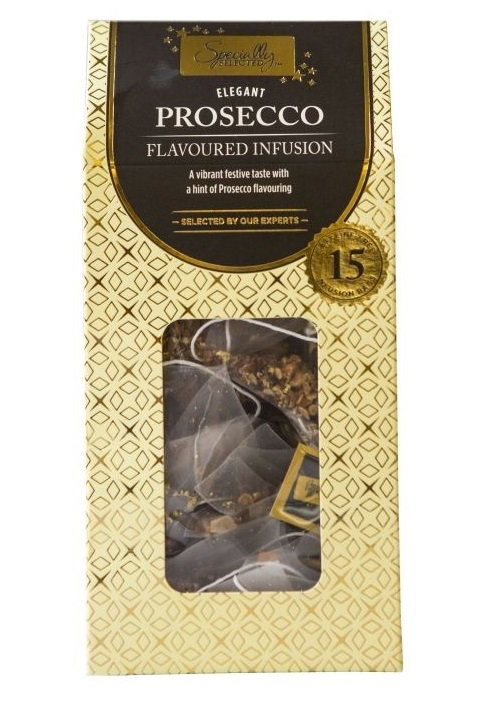 Herbata o smaku Prosecco z oferty Aldi