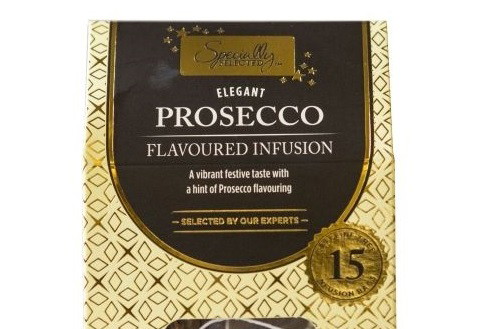 Herbata o smaku Prosecco z oferty Aldi