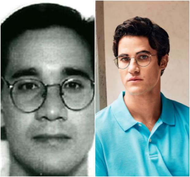 Zbaójcę Gianniego, Andrew Cunanana, zagrał Darren Criss