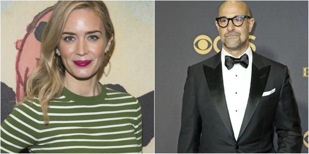 Stanley Tucci jest szwagrem Emily Blunt.