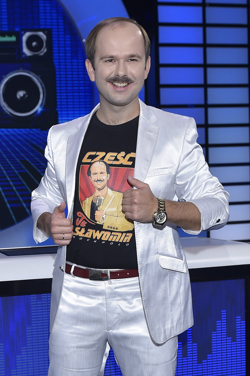 Sławomir Zapała - prowadzący show „Big Music Quiz”