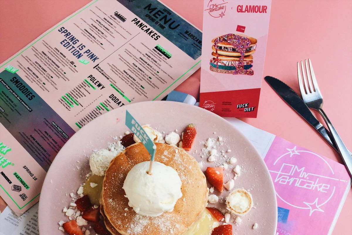 Jak smakuje pankejk Glamour? Sprawdźcie w Mr Pancake!